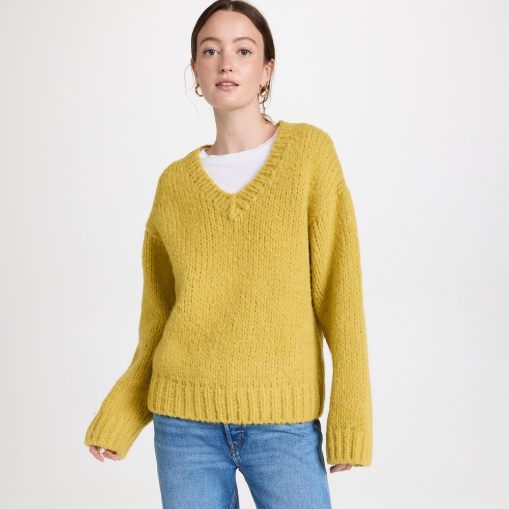 RE/DONE 50s V Neck Pullover